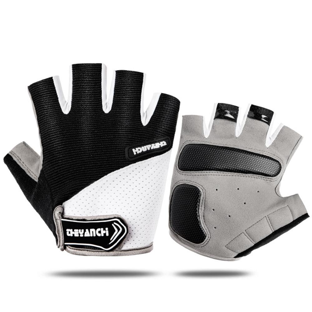 Outdoor Half Finger Anti-Slip Shock-Absorbing Cycling Gloves - Blade Fitness