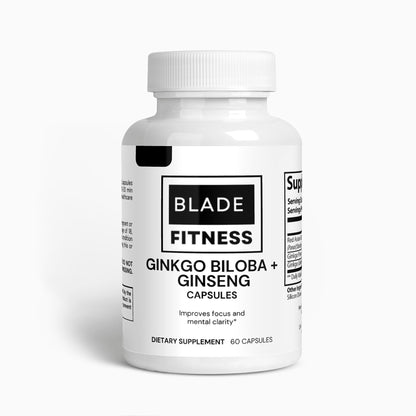 Ginkgo Biloba and Ginseng Capsules