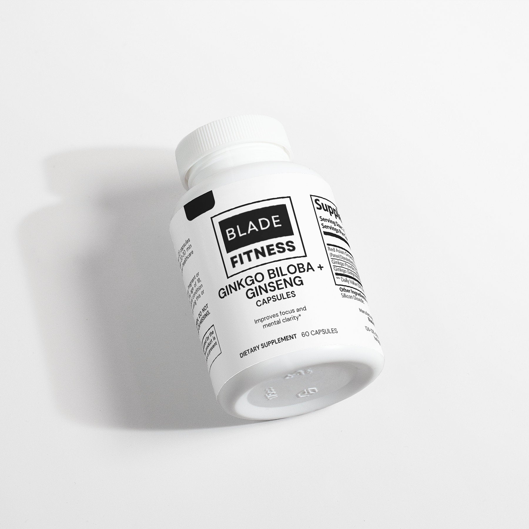 Ginkgo Biloba and Ginseng Capsules