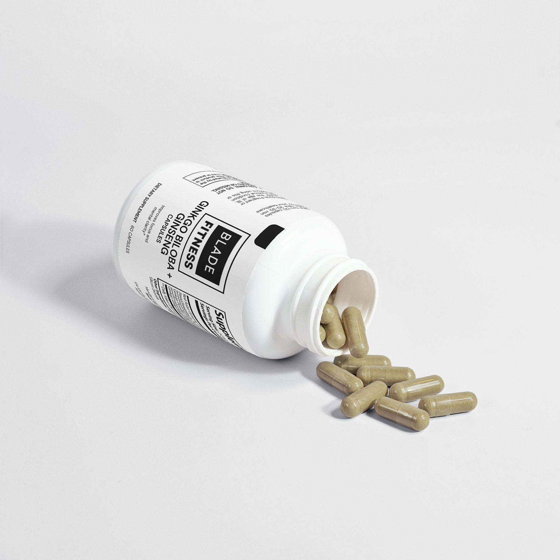 Ginkgo Biloba and Ginseng Capsules